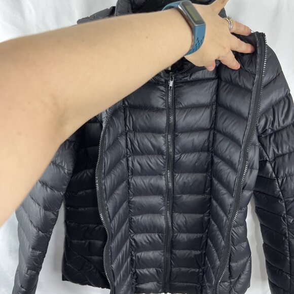 Soia & Kyo Black Down Puffer Jacket Women's Size M - Picture 4 of 12